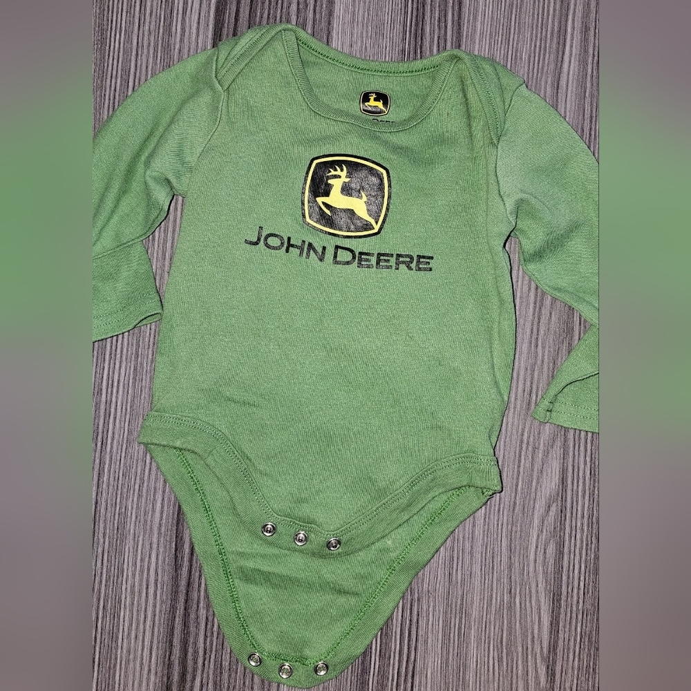 Boys Girls Baby John Deere One Piece Bodysuit 6/9m Onesie 6-9m